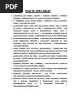 Download Doa Selepas Solat by Salina Abd Wahid SN149117958 doc pdf