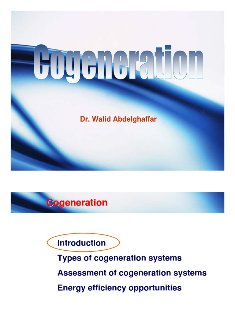 9 Gas Turbine - Cogeneration - 3 | PDF | Cogeneration | Alternative Energy