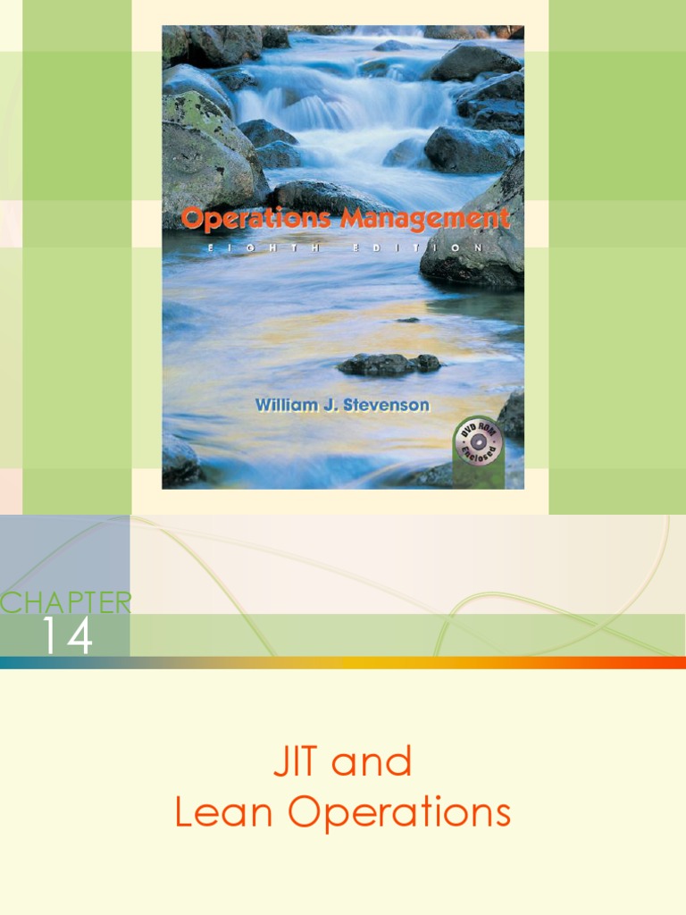 Chap014-JIT and Lean Operations | PDF | Lean Manufacturing | Operations ...