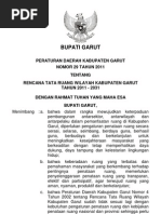 Download Perda Kab Garut 2011 2031 by Rizki Gumilar SN149134042 doc pdf