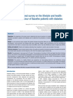 A cross sectional survey on the lifestyle and health-seeking behaviour of Basotho patients with diabetes 