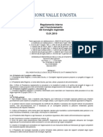 57. Regolamento Interno Consiglio Valle d'Aosta 13.01.2010 - Titolo 5
