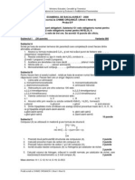 e f Chimie Organica i Niv i Niv II Si 095