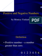 Positive and Negative Numbers Explained: Rules for Addition and a Number Line
