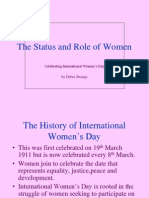 The Status and Role of Women: Celebrating International Women's Day