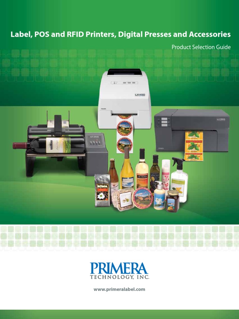 Primera LX900 Color Label Printer Brochure PDF Printer