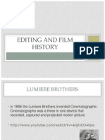 Editing and Film History