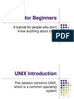 UNIX For Beginners