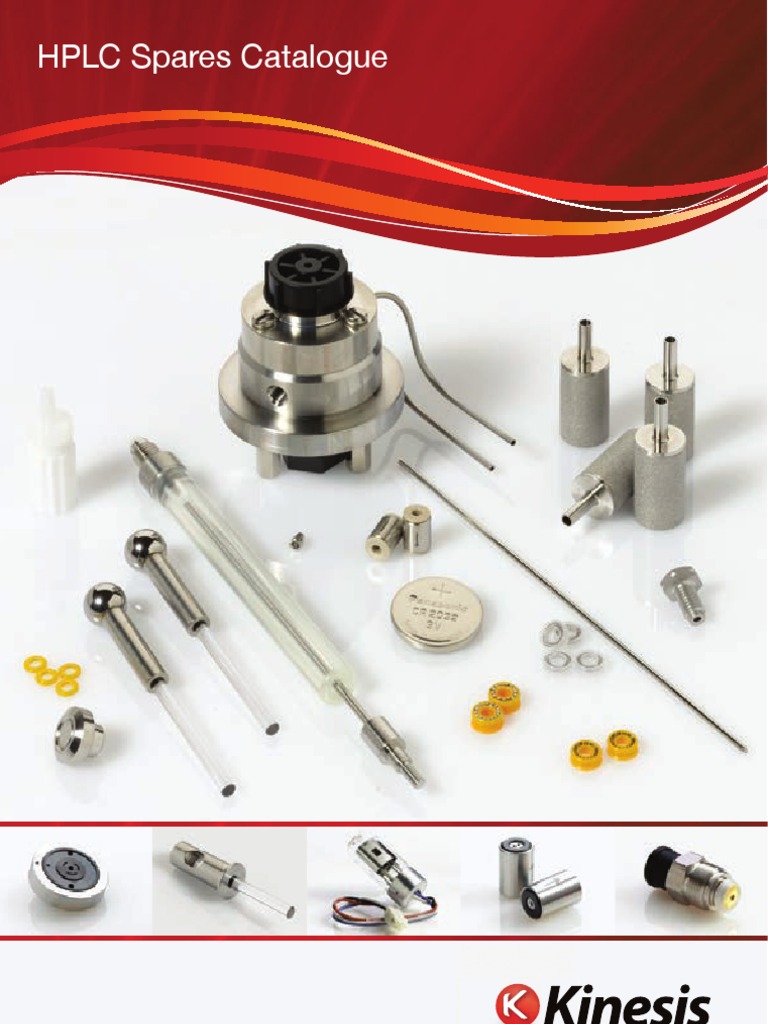 Kinesis Hplc Spares Catalogue 2012 2013 Syringe Valve