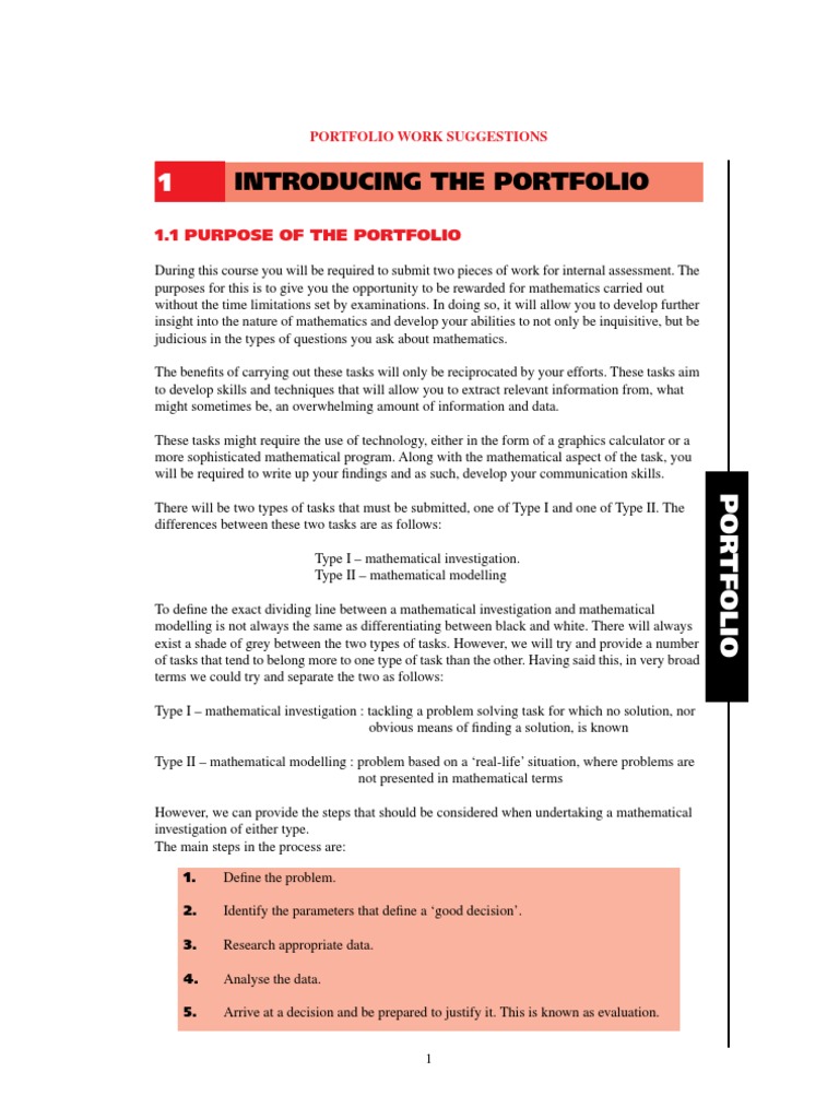 HL Portfolio Work | PDF | Circle | Area