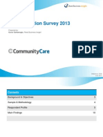 Personalisation Survey 2013