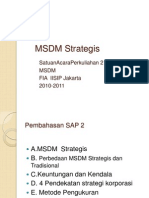 Sap 2 MSDM 10 11