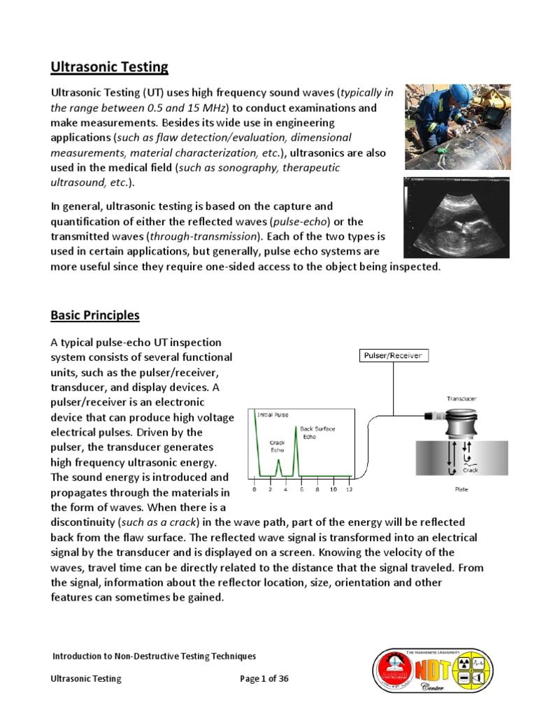 Ultrasonic Shear Wave Testing Overview | PDF | Waves | Decibel