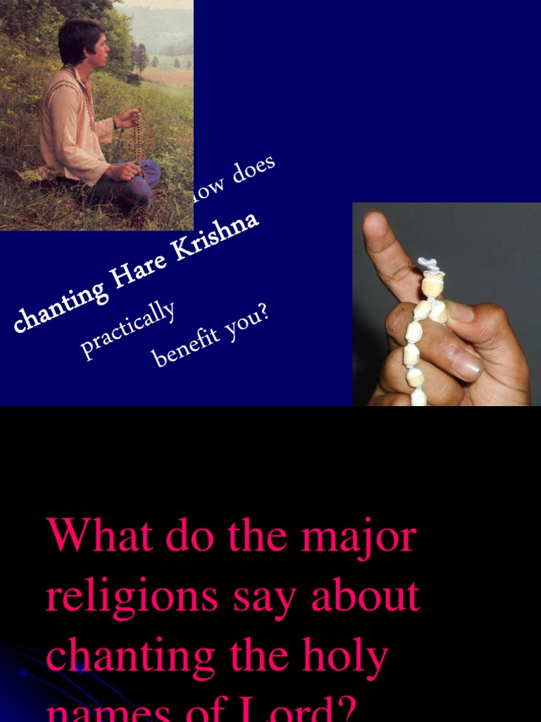 Benefits of Chanting