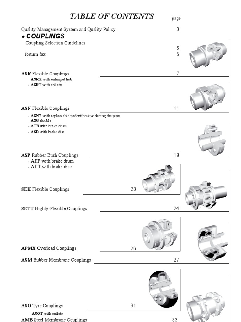 Coupling Selection Guidelines | PDF | Engines | Transmission (Mechanics)