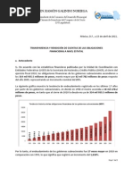 Transparencia y Rendicion de Cuentas Sen Ramon Galindo