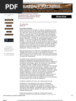 El Camino Hacia la “Nueva Comunicación”