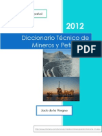 Diccionario Tecnico de Mineros y Petroleros - Ingles A Espanol