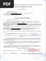 Search Warrant