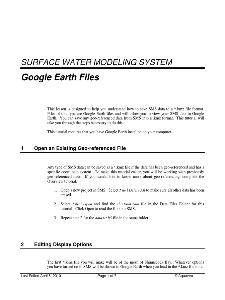 SMS Googleearth Download Free PDF Computer File Google