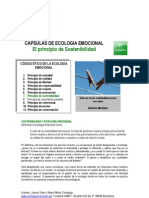 Ecología Emocional - Principio de Sostenibilidad