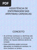 ASSISTENCIA DE ENFERMAGEM NAS ARRITMIAS CARDÍACAS