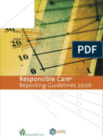 Responsible Care Reporting Guidelines 2006