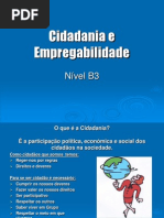 Apresentacao Cidadania e Empregabilidade
