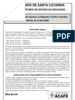 Concurso Público para Magistério traz Instruções Gerais