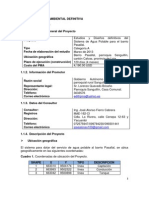 FAD y PMA Agua Potable Pasallal