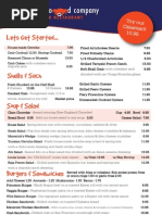 Menu Front 0613