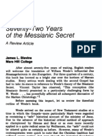 72 Years of Messianic Secret