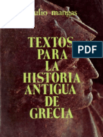 Textos para La Historia Antigua de Grecia