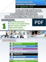 Plano de Ubicacion Hidroelectrica Vilavilani. FINAL
