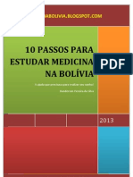 10 Passos para Estudar Medicina na Bolívia ok