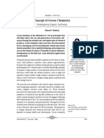 Concept of Green Chemistry