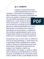 Aprendizaje y Conducta. - Psicologia Juridica