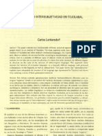 (2000) Carlos Lenkersdorf: Ergatividad o Intersubjetividad en Tojolabal