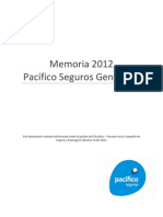 Memoria Pacifico Seguros 2012