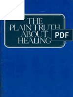 1979 Plain Truth About Healing