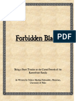 WFRP Article - Forbidden Blades
