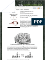 Csaba Varga - The Nostratic Language - 15 Signs - Letters - Alphabets