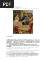 A Parábola dos Talentos