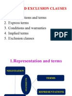 Specific Terms of Contract 