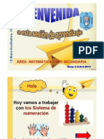 Sistema de Numeración - Conversiones