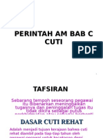 Buku Panduan Perintah Am-cuti