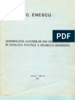 87893514 C Enescu Semnificatia Alegerilor Din Decembrie 1937 Colectia Drum 1983