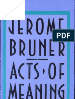 Jerome Bruner-Acts of Meaning (Four Lectures On Mind and Culture - Jerusalem-Harvard Lectures) - Cambridge University Press (1990)