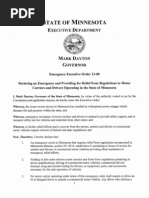 Emergency Executive Order