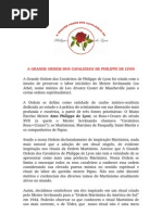 A Grande Ordem Dos Cavaleiros de Philippe de Lyon
